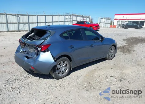 2015 Mazda Mazda3 I Sport из США, поврежденный, VIN 3MZBM1K72FM148294